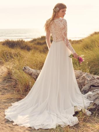 Rebecca Ingram Lorraine Dawn #3 Ivory (gown with Natural and Ivory Illusion) thumbnail