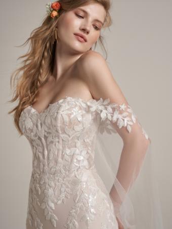 Rebecca Ingram Lily Lynette #4 All Ivory (gown with Ivory Illusion) thumbnail